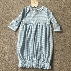 NWT Paty blue & white striped gown